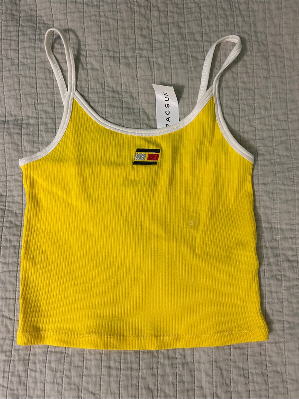 PacSun Tommy Hilfiger Women's Rib Cropped Tank Top